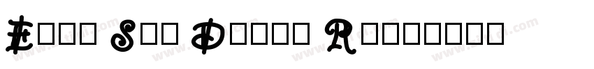 East Sea Dokdo Regu字体转换
